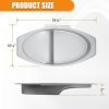 Large Water Bowl Replacement for Masterbuilt 40 inch Digital Electric Smoker, 9007180374 Water Pan Replacement Parts for MB20071619, MB20071719, MB20071819, MB20072618, MB20072718, MB20072918 etc.