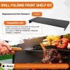 Folding Front Shelf for Traeger Pro 34, Texas Elite 34, Century 885, Eastwood 34 Pellet Grills, Heavy-Duty Grill Accessory Replacement Part BAC363 Folding Shelf for Traeger Pellet Grill, 37" x 12"