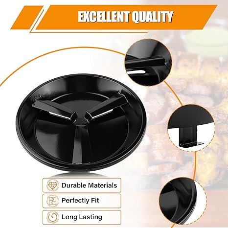 Flame Disk Bowl Replacement for Masterbuilt Gas and Dual Fuel Smokers, Replacement Parts 911060006, 9005100068 for Masterbuilt Grills 20051311, 20050412, 20050117, 20050211, 20050311, 20050611 etc.