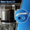 Valve Spout Kit Replacement Parts for Masterbuilt 10 Liter XL Electric Fryer, Oil Drain Spout, Safety Cap and Seal Kit Parts for Masterbuilt XL Electric Turkey Deep Fryer MB20012420, MB20010326