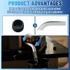 Valve Spout Kit Replacement Parts for Masterbuilt 10 Liter XL Electric Fryer, Oil Drain Spout, Safety Cap and Seal Kit Parts for Masterbuilt XL Electric Turkey Deep Fryer MB20012420, MB20010326