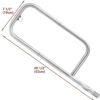 Burner Tube for Weber Q200, 41862 Replacement Grill Burner for Weber Q200, Q220, Q2000 Q2200 20.5 Inches Grill Burner Tube Kit Replacement for Weber 69956/60041/41862