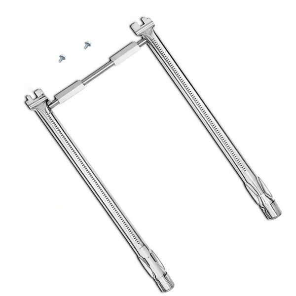 69785 18"Grill Burner for Weber Spirit I & II & GS4 Spirit II 200 Series, Spirit E-210, E-220, Spirit S-210, S-220 Gas Grills with Up Front Control , 304 Stainless Steel for Weber Spirit Grill Parts