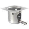 7-Hole Firepot & Hot Rod Igniter Kit Compatible with Traeger, Pit Boss, Camp Chef, Z Grills – Heavy Duty 14-Gauge Steel Burn Pot Assembly Replaces KIT0396 74254 (Includes Screws & Fuse)