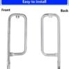 Burner for Weber Q100, Q120, Q1000, Q1200, Baby Q Gas Grill, 17inch 304 Stainless Steel Burner Tube 386001, 386002, 516002, 516001, 50060001, 51060001 Replacement Part 69957, 41657 60040